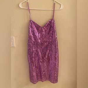 Hello Molly Bring on the Merlot Lilac Dress